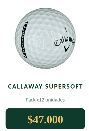 Callaway SUPERSOFT